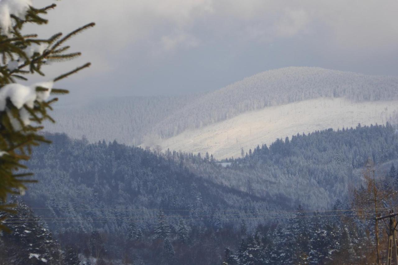 Domki Z Prywatna Sauna- Na Szlaku Milówka Esterno foto