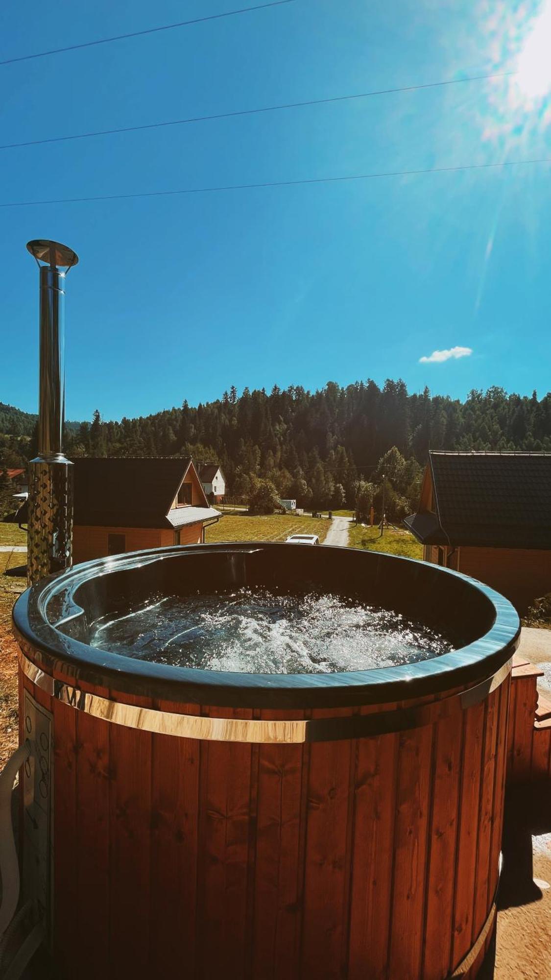 Domki Z Prywatna Sauna- Na Szlaku Milówka Esterno foto
