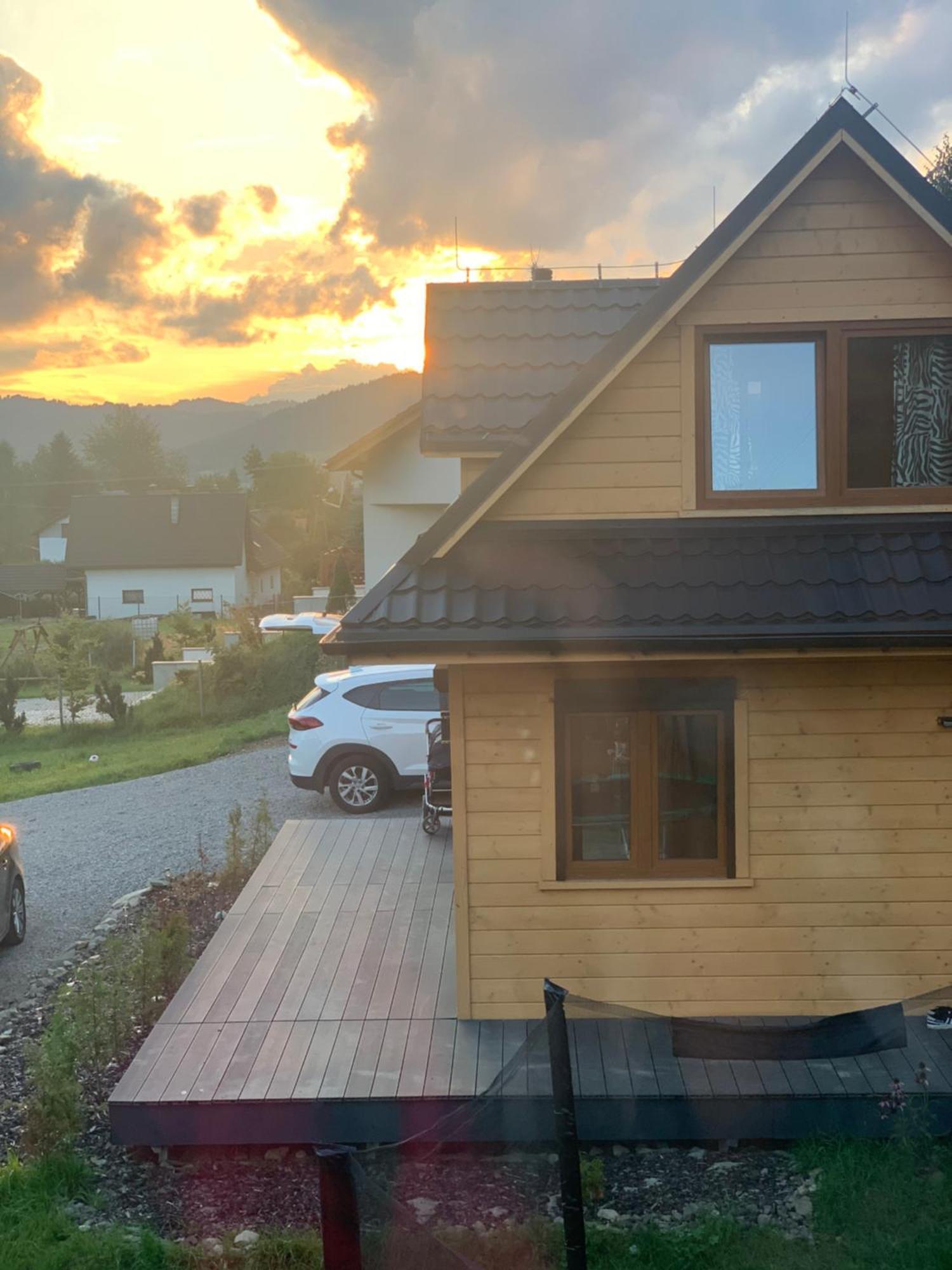 Domki Z Prywatna Sauna- Na Szlaku Milówka Esterno foto